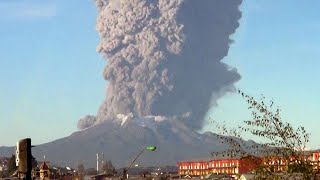 5 Monster Volcano Eruptions Caught On Camera [upl. by Alram446]