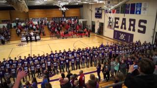 Blair High School Choirs Sing Our National Anthem 2016 [upl. by Smitty]