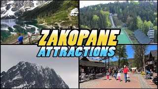 ZAKOPANE ATTRACTIONS  Zakopane Atrakcje Turystyczne  Poland 4k [upl. by Gninnahc735]