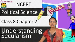 NCERT Class 8 Political Science  Polity  Civics Chapter 2 Understanding Secularism  English [upl. by Ahsieki]