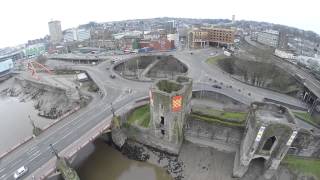 Newport Wales Flyover [upl. by Attesor]