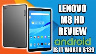 Lenovo M8 HD Android Tablet Review  Is it Worth Buying [upl. by Alleoj]