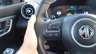 MG HS  How to use Cruise Control [upl. by Coulombe]