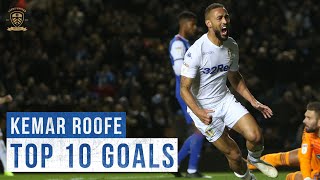 Top 10 goals Kemar Roofe  Leeds United [upl. by Tnirb]