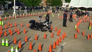 2021 Spring Classic Police Motorcycle Rodeo course A [upl. by Reggie480]