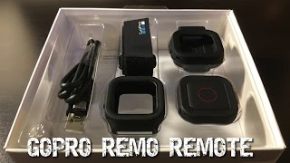 GoPro Remo Remote for Hero 5 Unboxing and Setup [upl. by Timmy708]