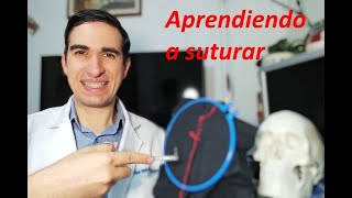 Aprendiendo a suturar [upl. by Trey]