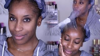 DIY Facial Steaming At Home  Jackie Aina [upl. by Hana]