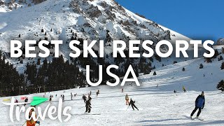 Top 10 Ski Resorts in the US  MojoTravels [upl. by Reave]