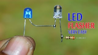 LED Flasher Make Very Easy [upl. by Asseram]