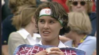 Martina Hingis vs Anna Kournikova Wimbledon 1997 [upl. by Anelrad]