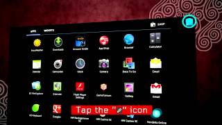 How to manage your APPs  Lenovo IdeaTab Tablet S2110A A2109A A2107A [upl. by Tinor787]