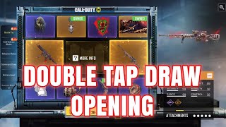 Double Tap Draw Opening  COD Mobile [upl. by Nelluc]