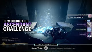 How to Complete an Ascendant Challenge  Powerful Engram Reward Destiny 2 [upl. by Ttenaj]