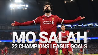 Record breaker Mo Salahs 22 Liverpool goals in the Champions League [upl. by Nerot941]