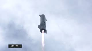 Starship  SN10  HighAltitude Flight Test [upl. by Ylrebmit561]