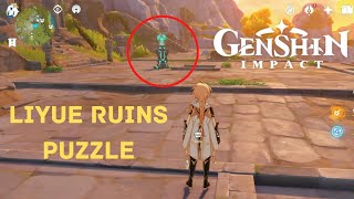 How to solve the Anemo puzzle in Liyue Ruins [upl. by Annaul]