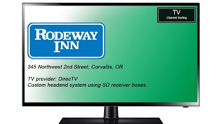 TV Channel Surfing Rodeway Inn Corvallis OR [upl. by Orji]