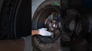 Alloy Wheel Cleaning Full Process [upl. by Harrus]