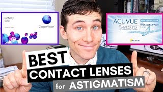 Best Contact Lenses for Astigmatism  Toric Contacts Review [upl. by Darce838]