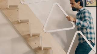 Main courante pour escalier pliable Comfort de Klapster [upl. by Marl55]