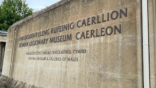 Caerleon Roman Fortress amp Baths  Including Caerleon Wood Sculptures [upl. by Jacynth909]