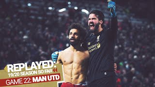 REPLAYED Liverpool 20 Man Utd  Salah and Alisson combine to finish it in style [upl. by Ile17]