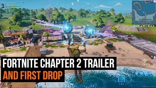 Fortnite Chapter 2 Season 1 First Drop amp Trailer [upl. by Nosirb518]