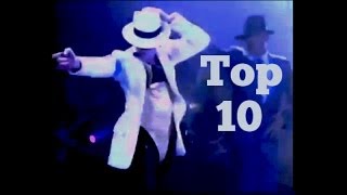 BEST DANCE MOVES  Top 10  Michael Jackson [upl. by Davidson485]