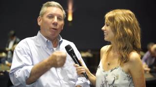 Mike Sexton and Lynn Gilmartin at the WPT Foundation Pala Poker Open [upl. by Ycinuq]