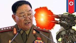 Antiaircraft gun execution North Korean Defence Minister purged  TomoNews [upl. by Kealey45]