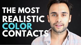 WORLDS MOST REALISTIC and NATURAL COLOR CONTACTS  Deniz F [upl. by Yanel]