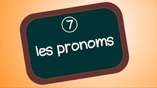 Les pronoms organisation de la phrase [upl. by Alvis806]