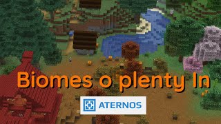 How to get BIOMES O PLENTY to work on your ATERNOS server [upl. by Akeimat]