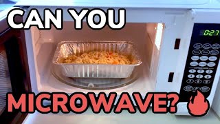 Can You Microwave Aluminium Trays Will They Spark [upl. by Bertha]