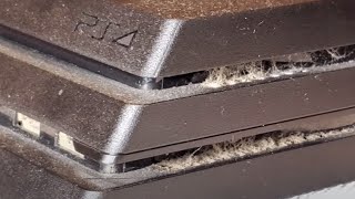 Safely cleaning my PS4 pro [upl. by Wichman]