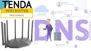 How to change the DNS Settings on a Tenda Router [upl. by Ys]