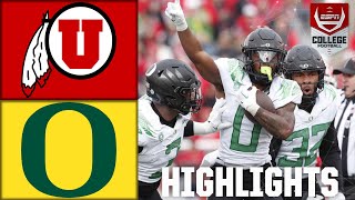 Oregon Ducks vs Utah Utes  Full Game Highlights [upl. by Sprung]