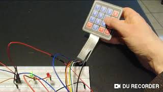 Arduino Mega 2560 with Keypad [upl. by Hephzibah]