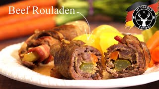 Classic German Beef Rouladen Braised Beef Rolls ✪ MyGermanRecipes [upl. by Edsel]