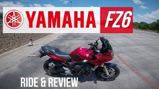 Yamaha FZ6 Ride amp Review [upl. by Godding]