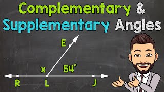 Complementary Angles amp Supplementary Angles  Math with Mr J [upl. by Imis]