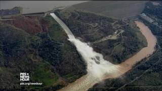 Precarious Oroville Dam highlights challenges of California water management [upl. by Aronow405]