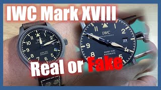 Fake IWC Mark XVIII Heritage review [upl. by Renraw]