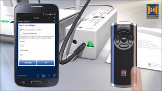 Hörmann BiSecur Gateway  Garagentorantrieb mit Smartphone bedienen [upl. by Farika]