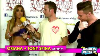 Entrevista Oriana y Tony Spina MYHYV [upl. by Jamille503]