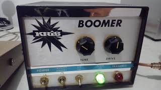 Kris Boomer Base Linear Amplifier Vintage Radio Amplifier [upl. by Addy408]