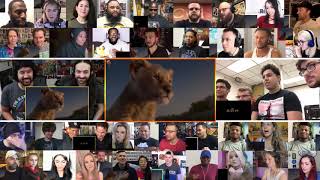 The Lion King Official Trailer REACTIONS MASHUP [upl. by Aissenav]