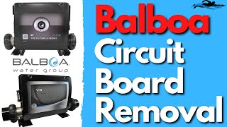 Balboa HOT TUB Circuit Board Removal  HOT TUB Circuit Board Replacement [upl. by Notyad927]