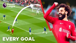 EVERY MOHAMED SALAH PREMIER LEAGUE GOAL [upl. by Urbani]